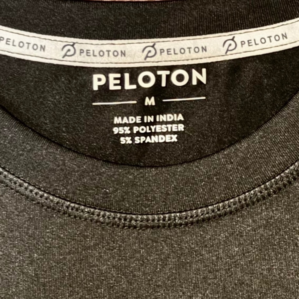 Peloton Black Logo Century Shirt Womens, Size Medium - Picture 3 of 3